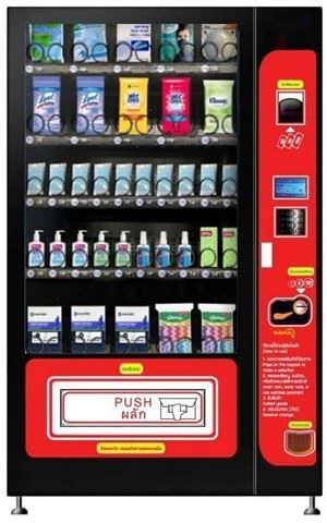 Prodajni avtomat z medicinskimi pripomočki